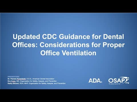 Dental Office Ventilation For Infection Control