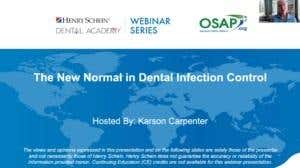 The New Rules of Dental Infection Control