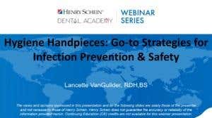 New Research & Go-to Strategies for Dental Infection Prevention